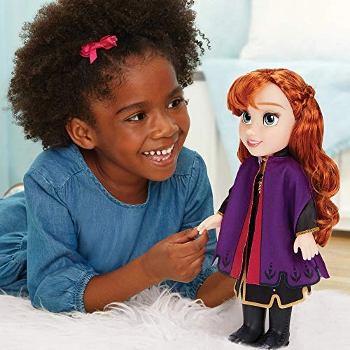 Anna Adventure Doll - 14" / 35cm Violet Travel Cape Ages 3+