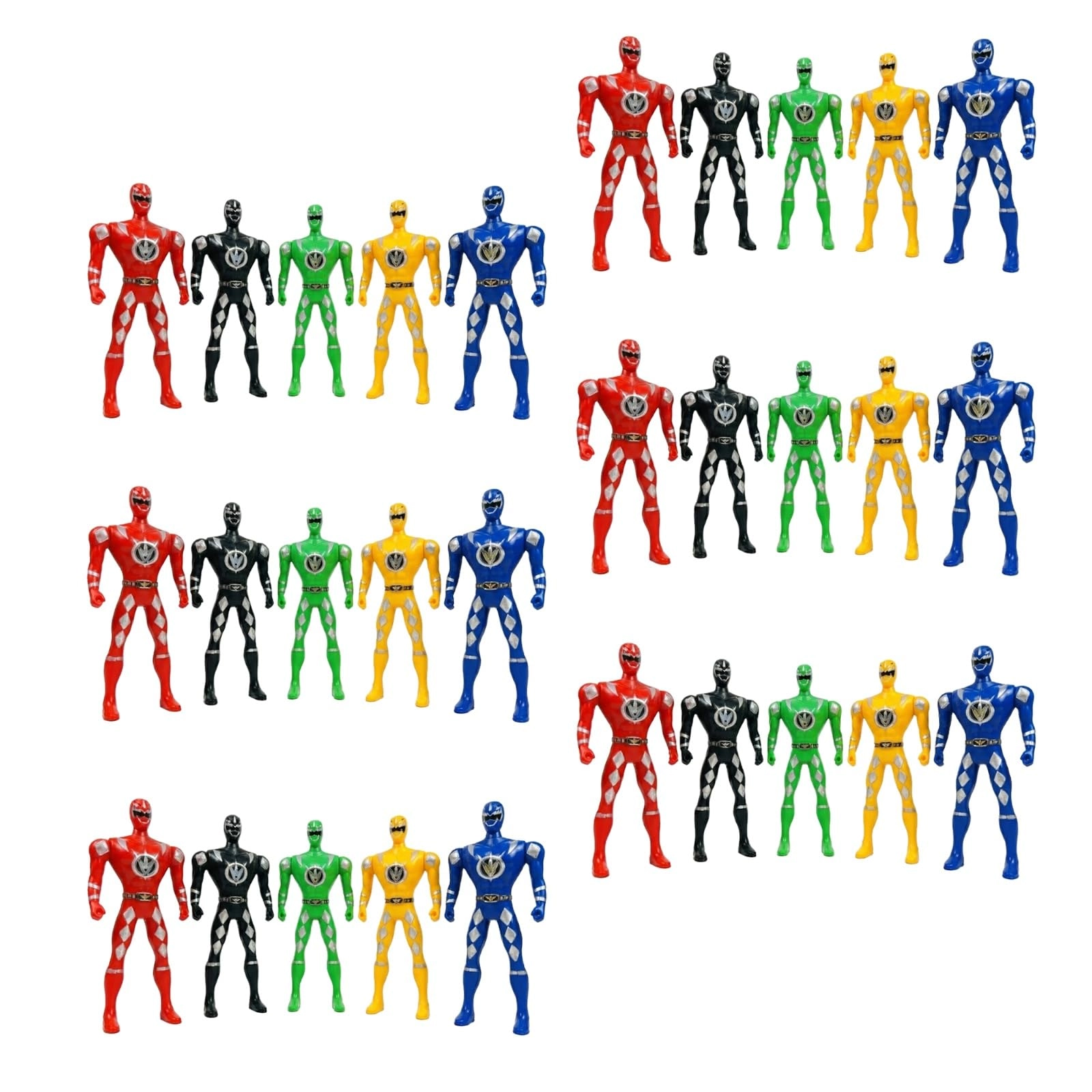 msquare Superhero Action Figures Set - 36 6pcs