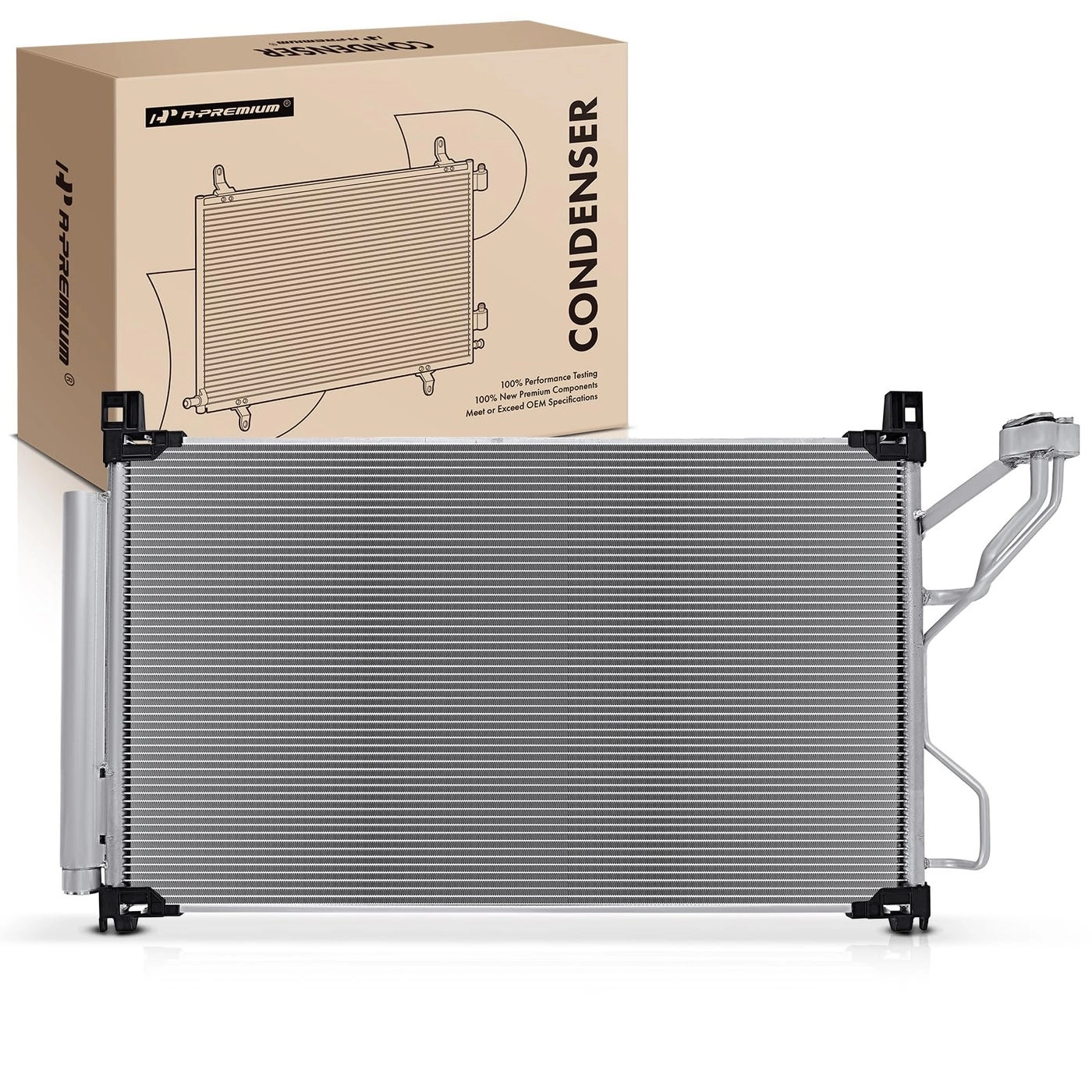 A-Premium AC Condenser - Hyundai Sonata 20152017 16L 24L