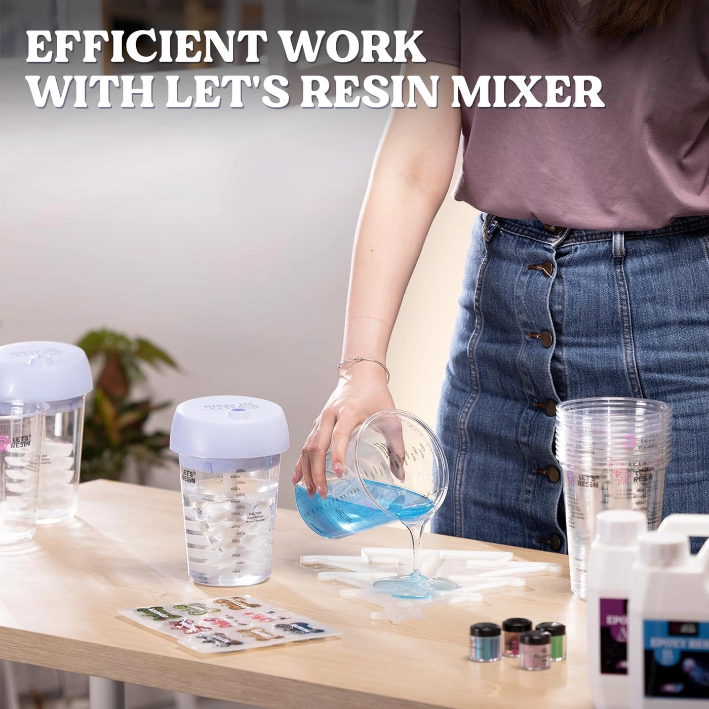 Auto Resin Mixer - 24Fl.oz