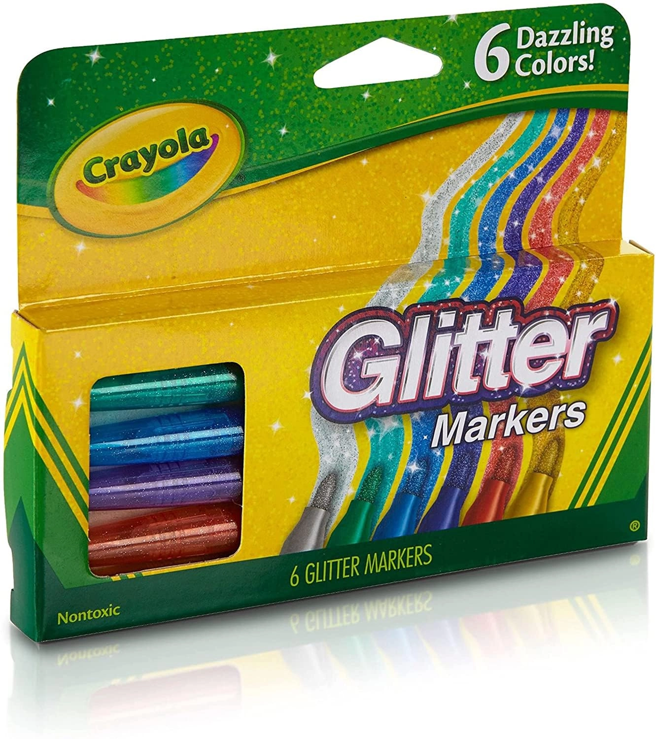 Glitter Markers - Felt tip