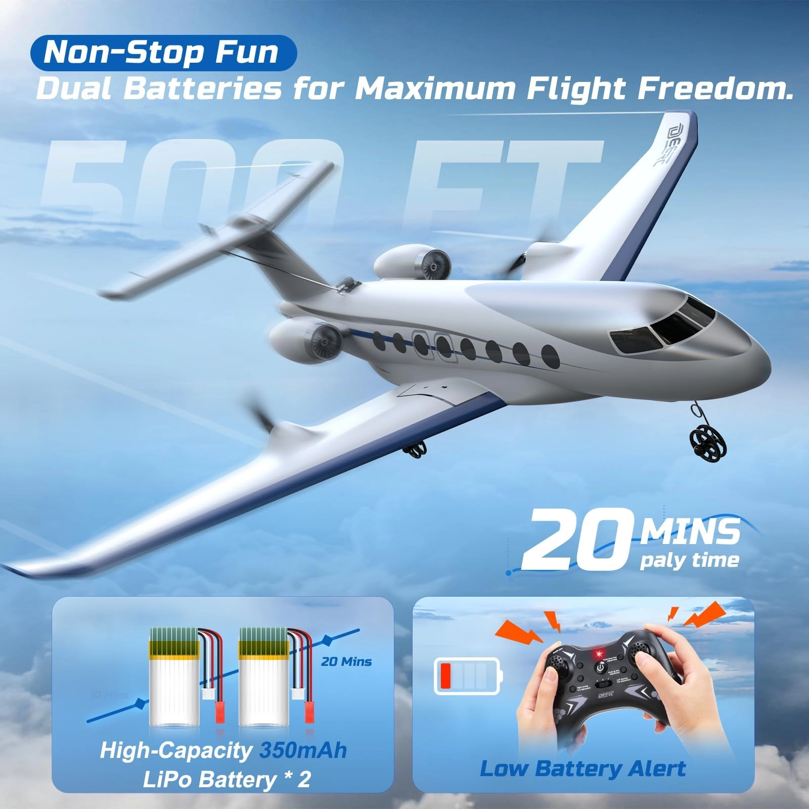 G650 - 3-CH 2.4GHz 6-axis Gyro