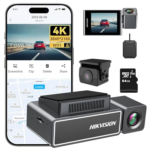 Dash Cam - 3840 x 2160P 60FPS