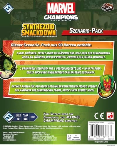 Marvel Champions: Synthetic Smackdown - Card Game (German)