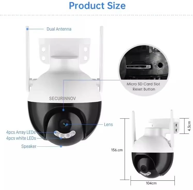 Outdoor WiFi Camera 1080p