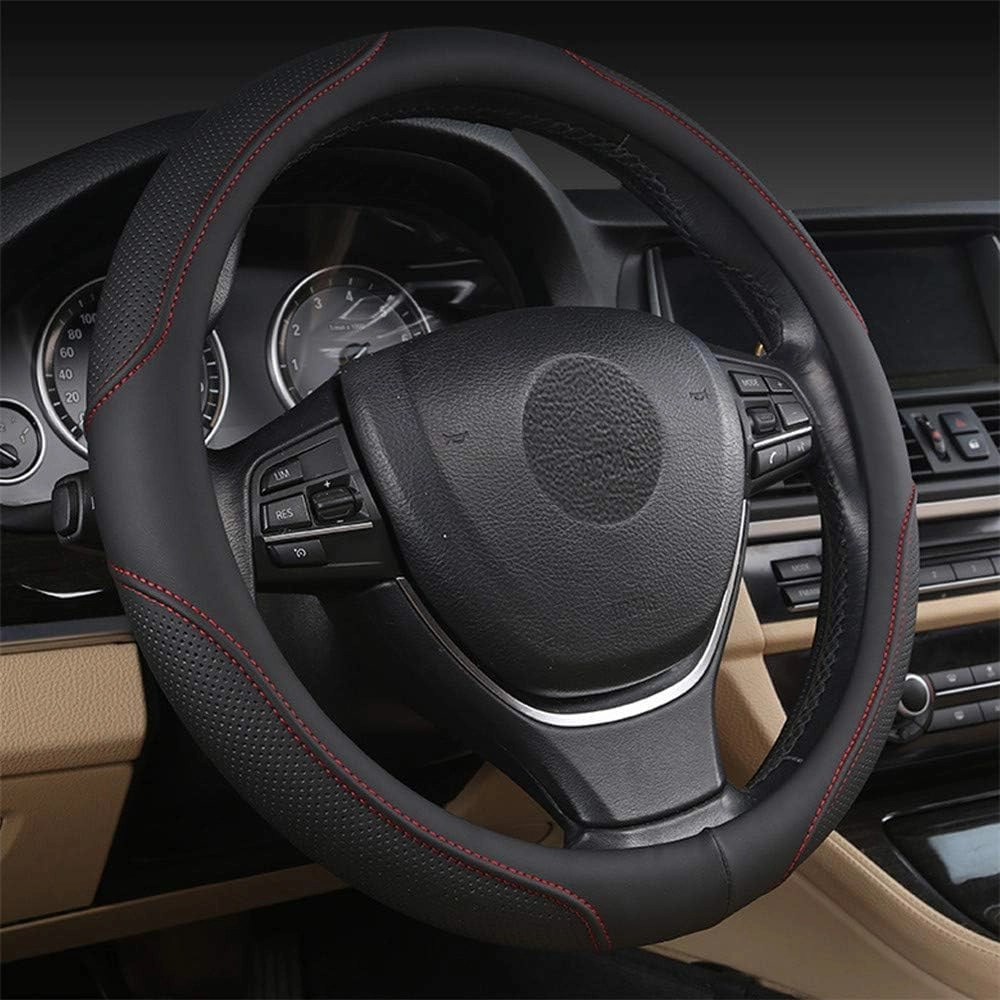 Leather Car Steering Wheel Covers
