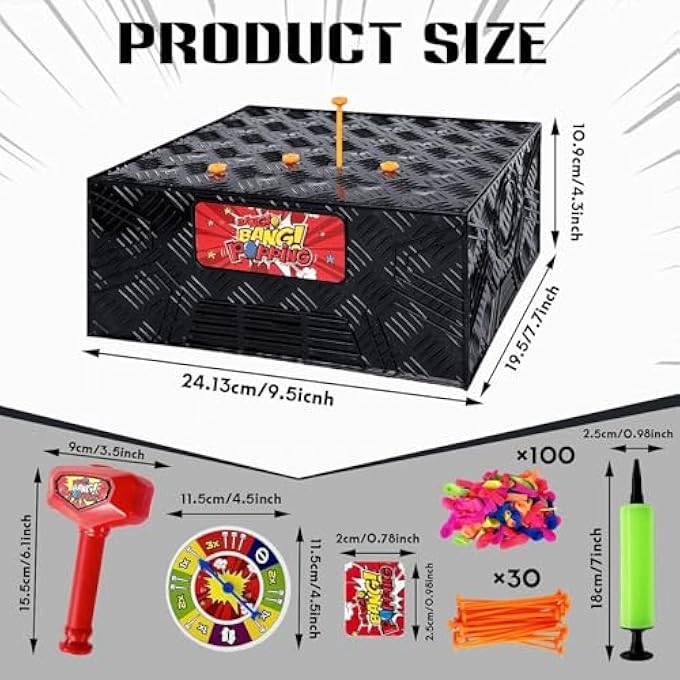 Balloon Popping Strategy - Tabletop Family Game