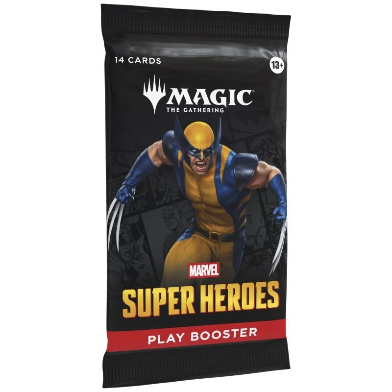Magic: the Gathering Marvel Super Heroes Play Booster Pack - English 1pcs