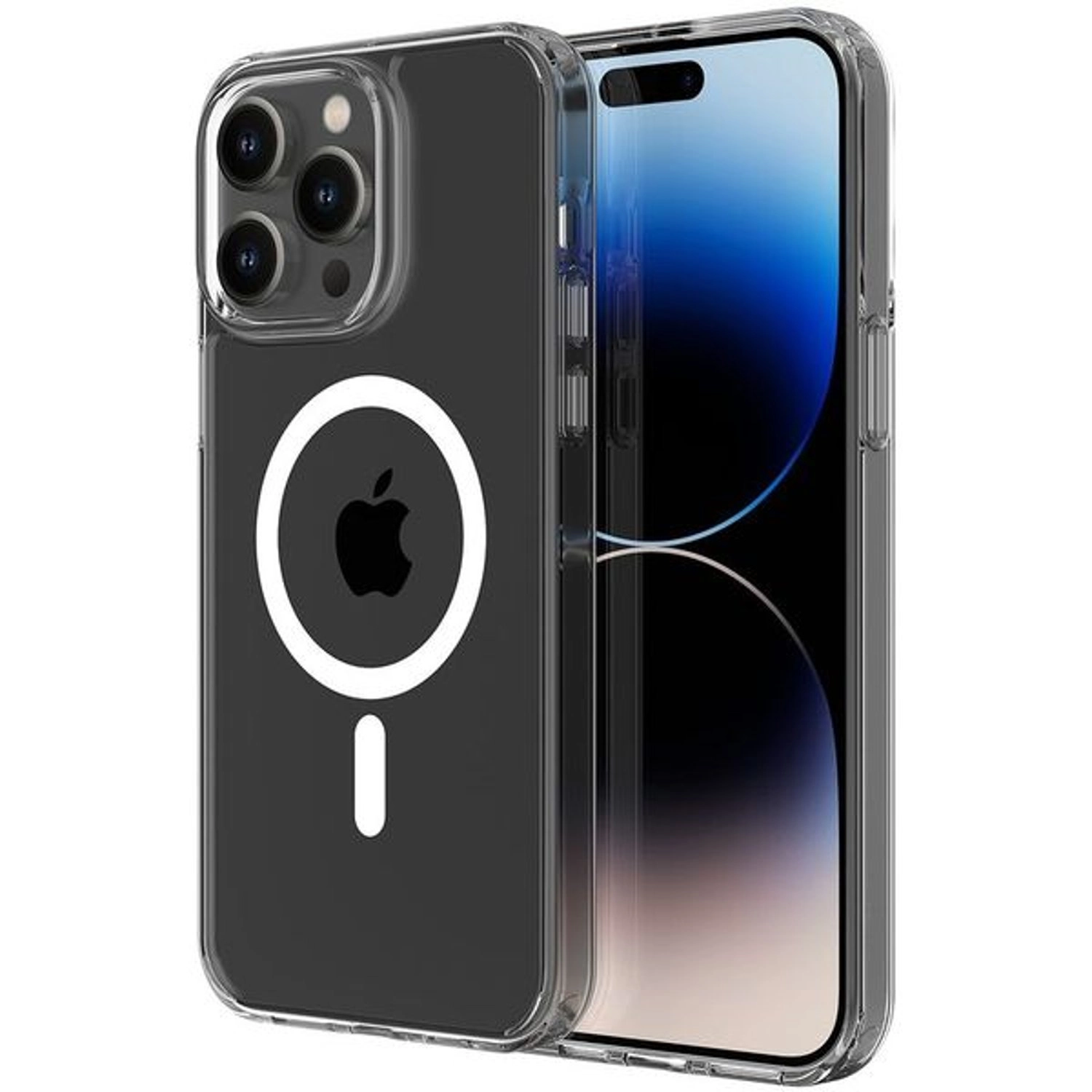 Clear Case with Screen Protector for iPhone 14 Pro