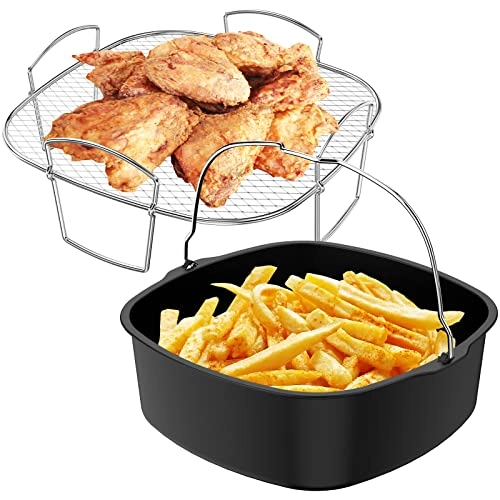Air Fryer Rack - Stainless steel 2Pcs