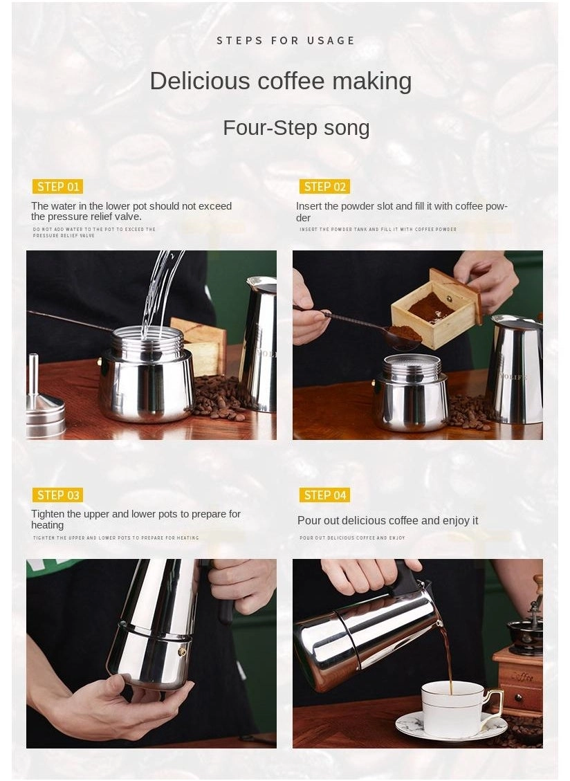 Mocha Coffee Pot - 0.2 Liter