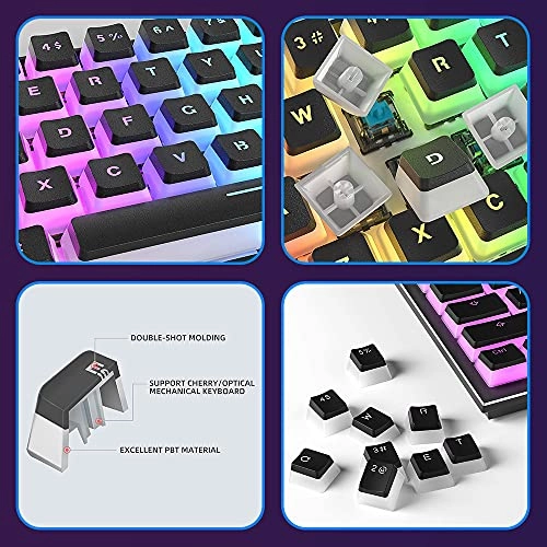 Pudding Keycaps - US Layout