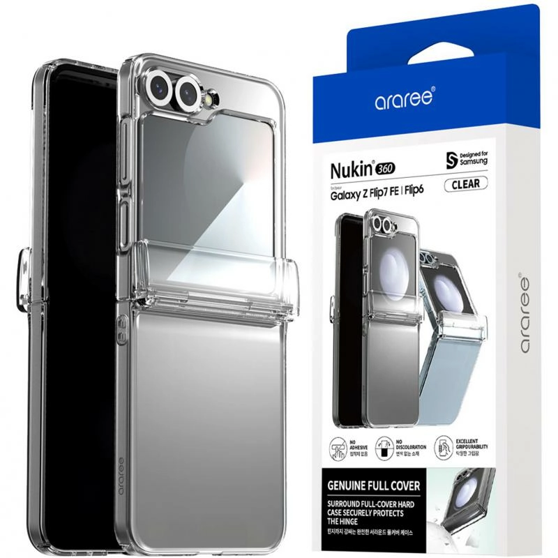 araree Nukin 360 - TPU/PC Flip Case
