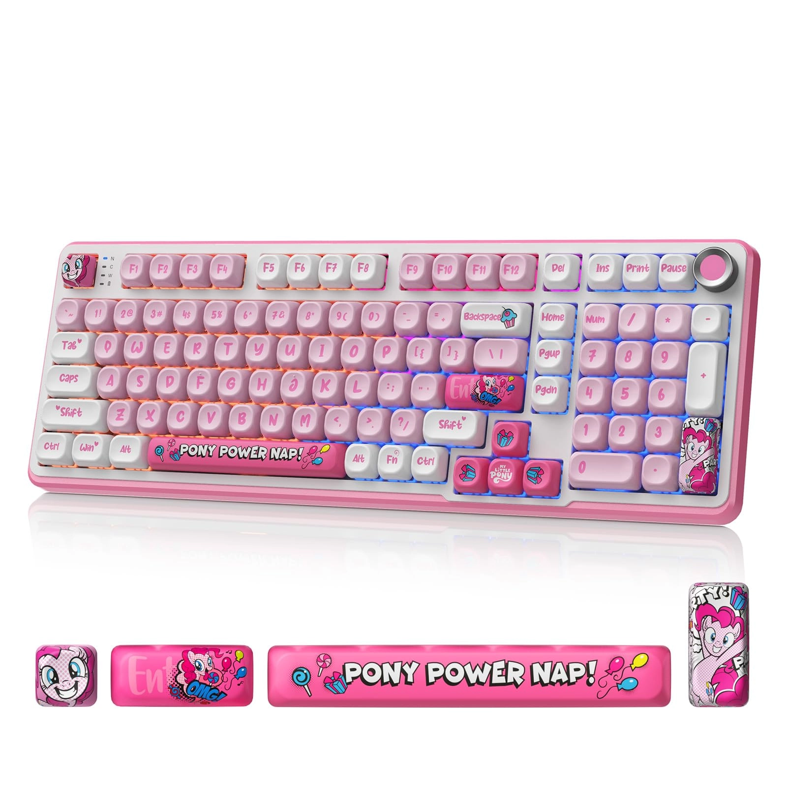 My Little Pony Wireless Mechanical Keyboard - Wireless