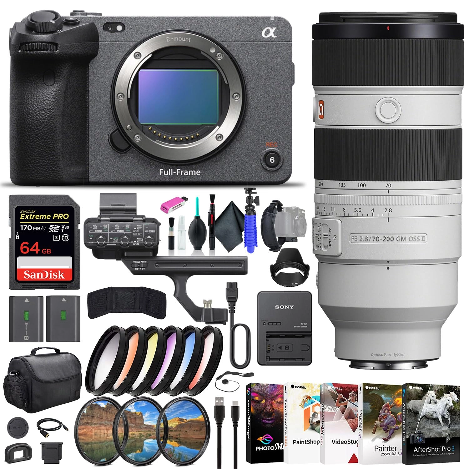 Sony FX3 + FE 70-200mm f/2.8 GM OSS II