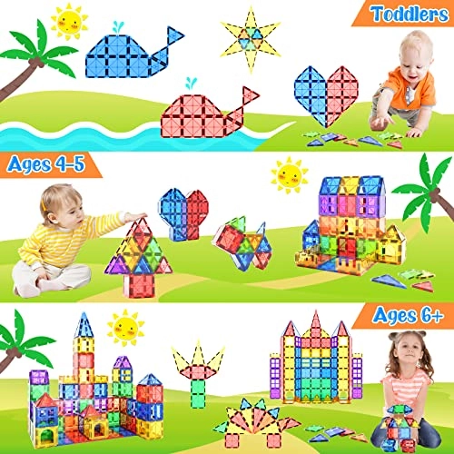 Magnetic Tiles - 36 months - 14 years 40 pieces