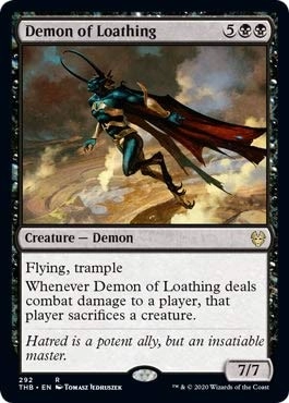 Wizards of the Coast Demon of Loathing - Theros Beyond Death