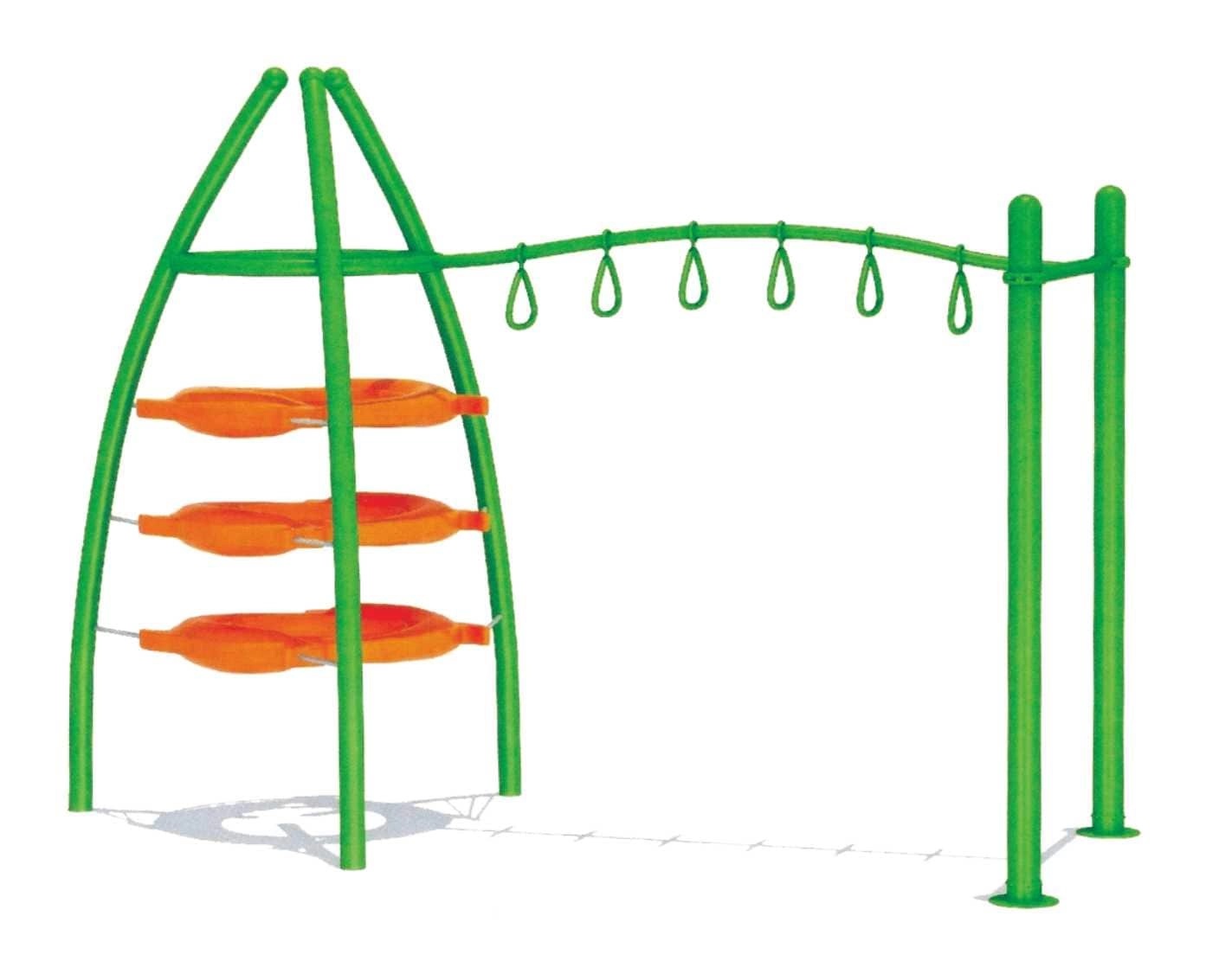 Rainbow Toys Outdoor Monkey Bar - Metal 300x125x220cm