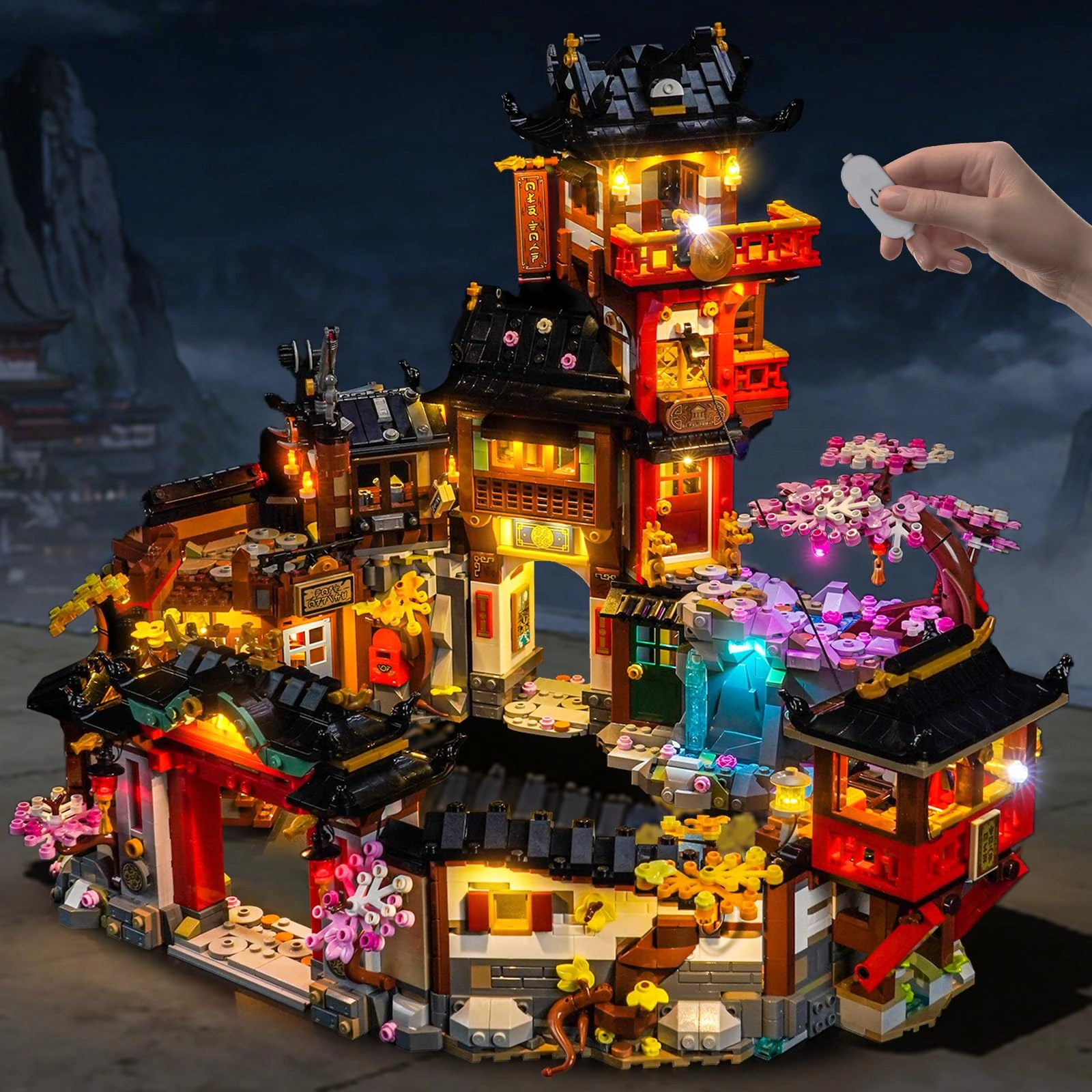 Brickshining LED Lighting Compatible with Lego 71861 - multicolored