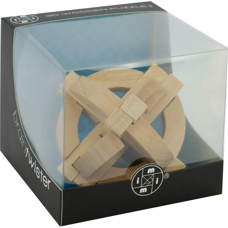 X 3 Lock 3D Wooden Puzzle (MT68555)
