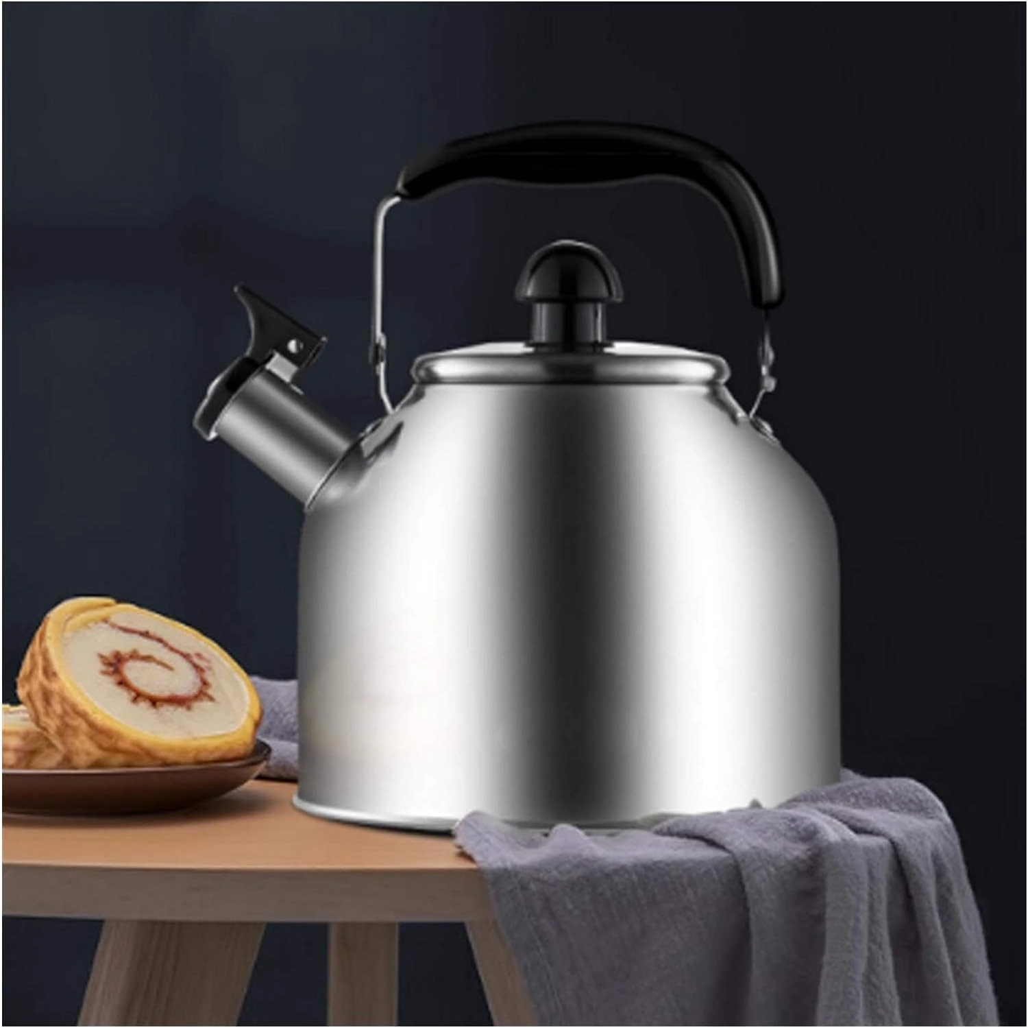 Stovetop Induction Whistling Kettle - 5L