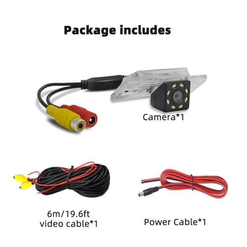 Car Rear View Camera - 8 LED Night Vision 648*480