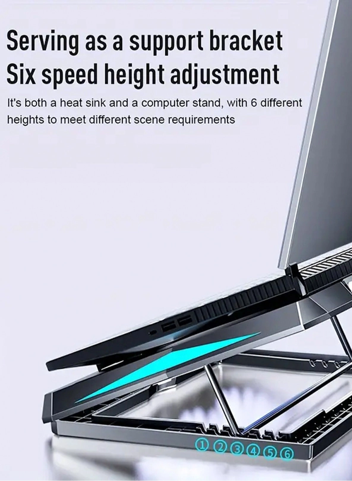 laptop cooling pad - 6 fans 18 inch