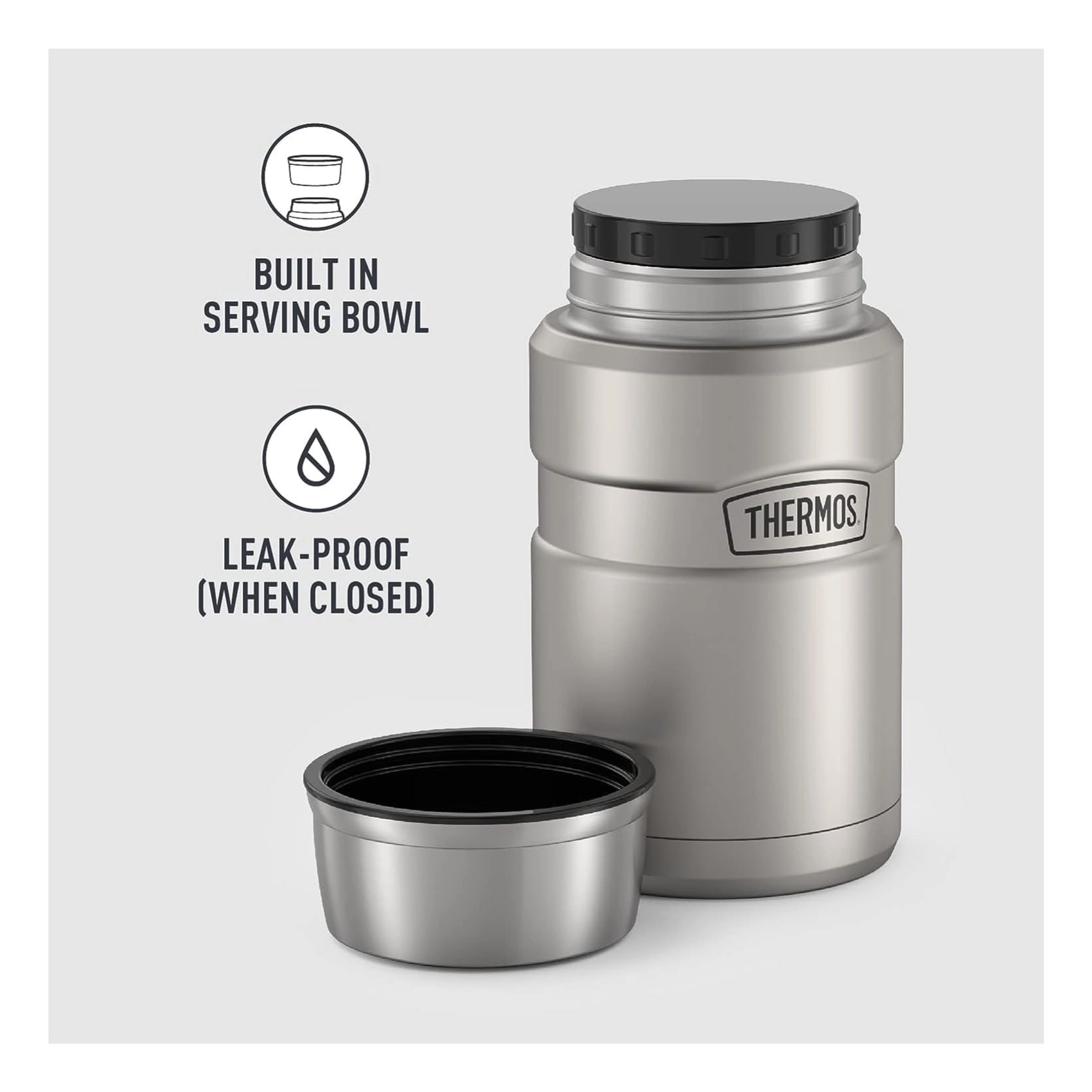 Stainless Steel Vacuum Bottle - 710ml