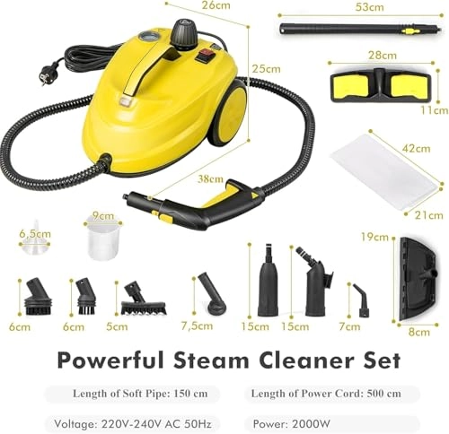 Steam Cleaner - 5 Bar 1.8L