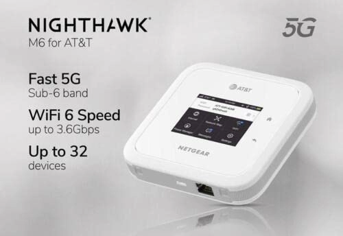 (Preowned) Nighthawk M6 - 5G WiFi 6 2.9Gbps 700Mbps