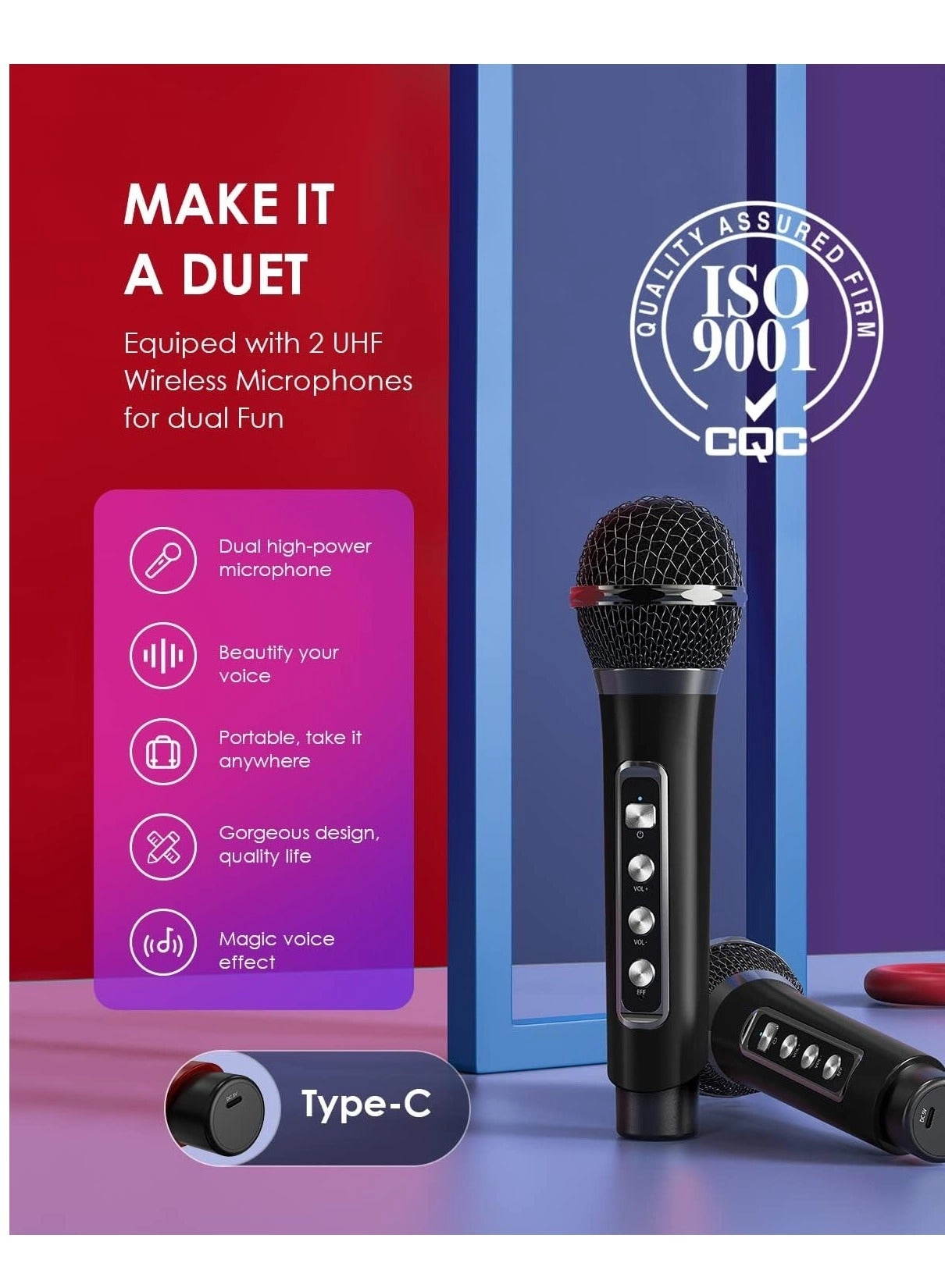 M25 - Wireless Bluetooth Karaoke System