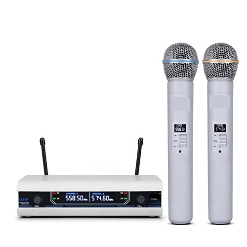 UHF Karaoke Wireless Microphone System - 2pcs