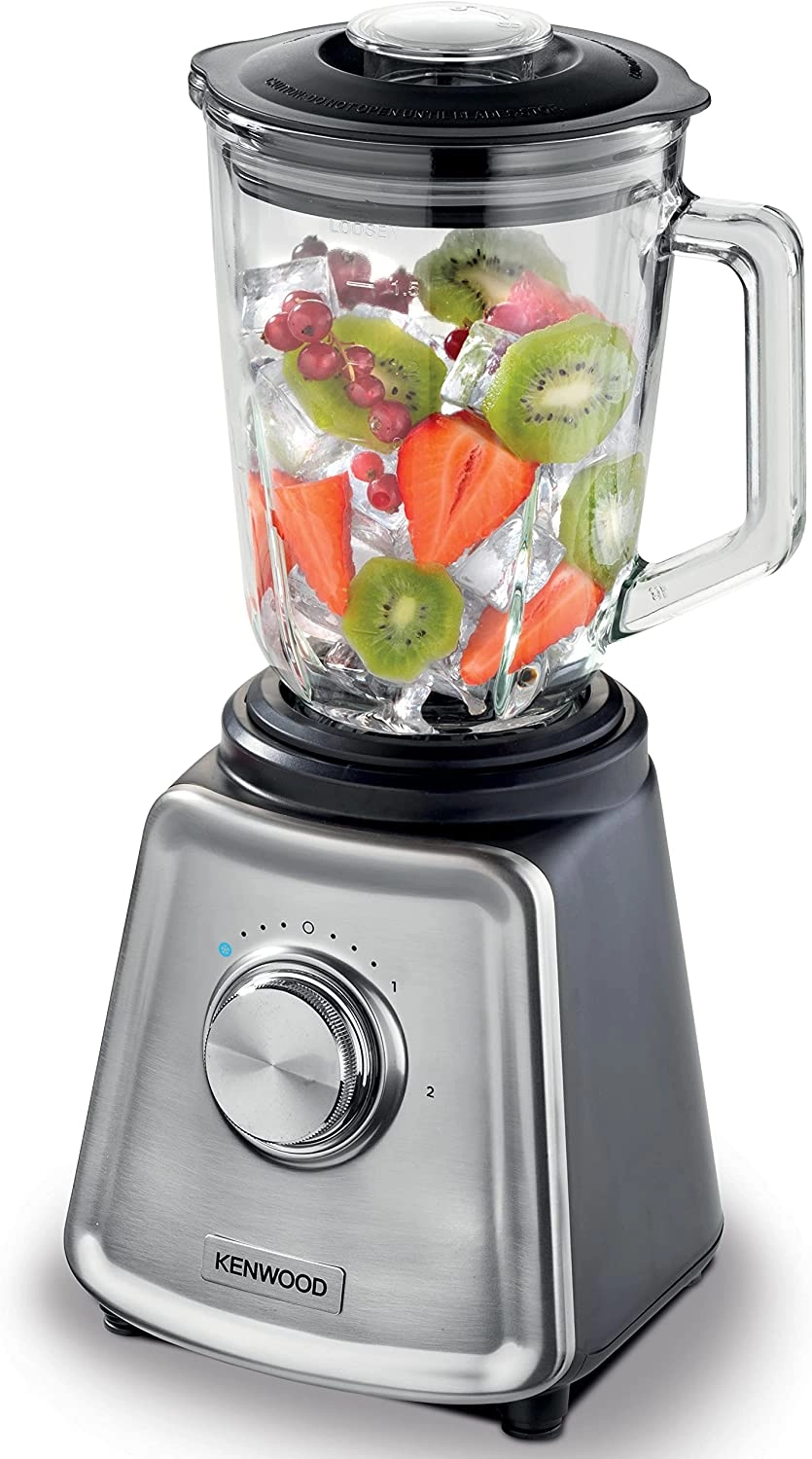 BLP44.270SS - Glass Blender Black/Steal