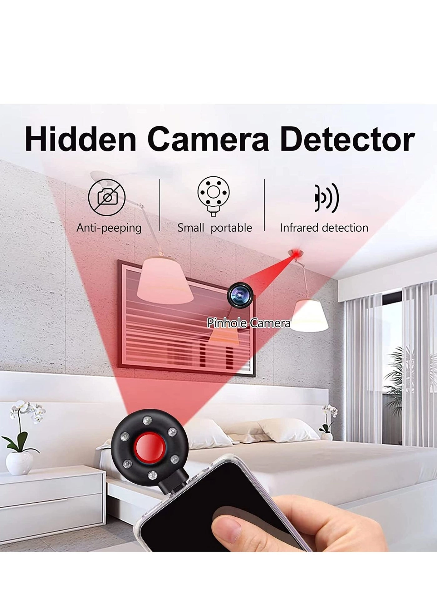 mini spy camera wireless hidden Device detector