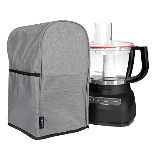 Food Processor Cover - Fits 11 - 14 Cup Gray