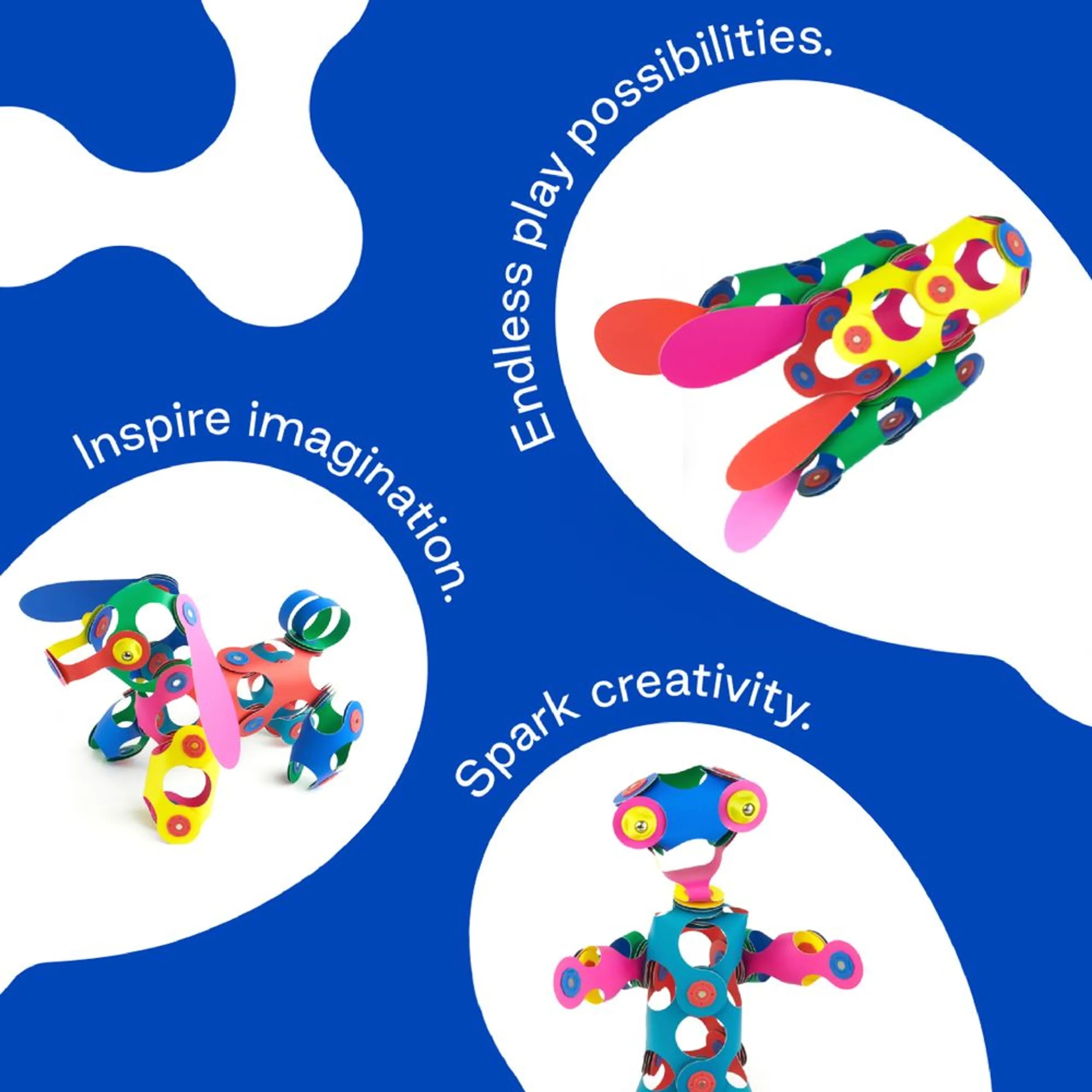 Magnetic Building Toy Set - 42 pcs