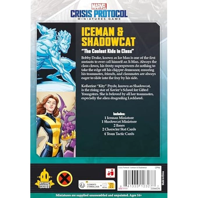 MARVEL: Crisis Protocol - Iceman & Shadowcat