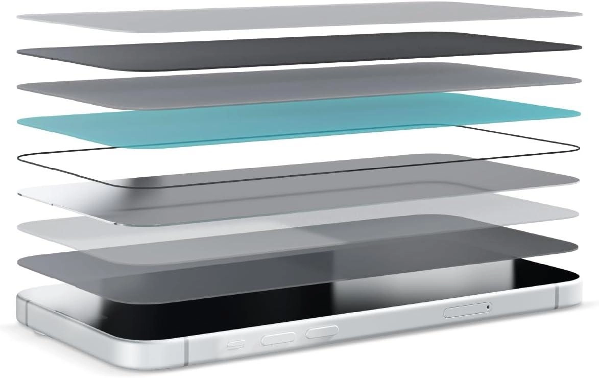 Shatterproof Tempered Glass Screen Protector for iPhone 15