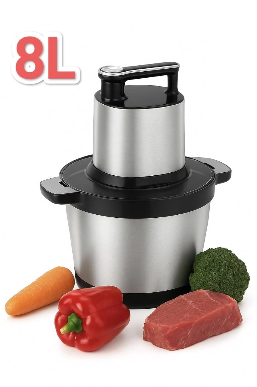 Vintax Food Chopper & Mincer - 8L Electric
