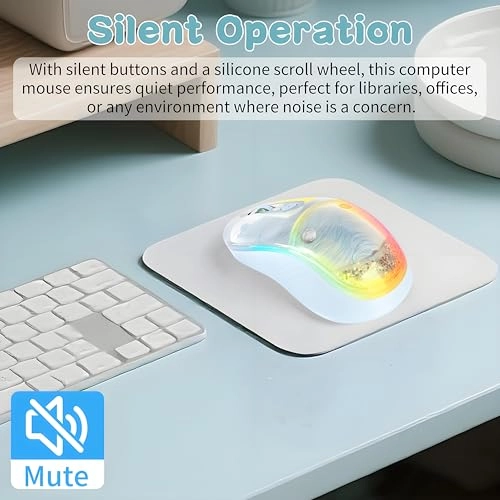 Cute Penguin Bluetooth Wireless Mouse - USB