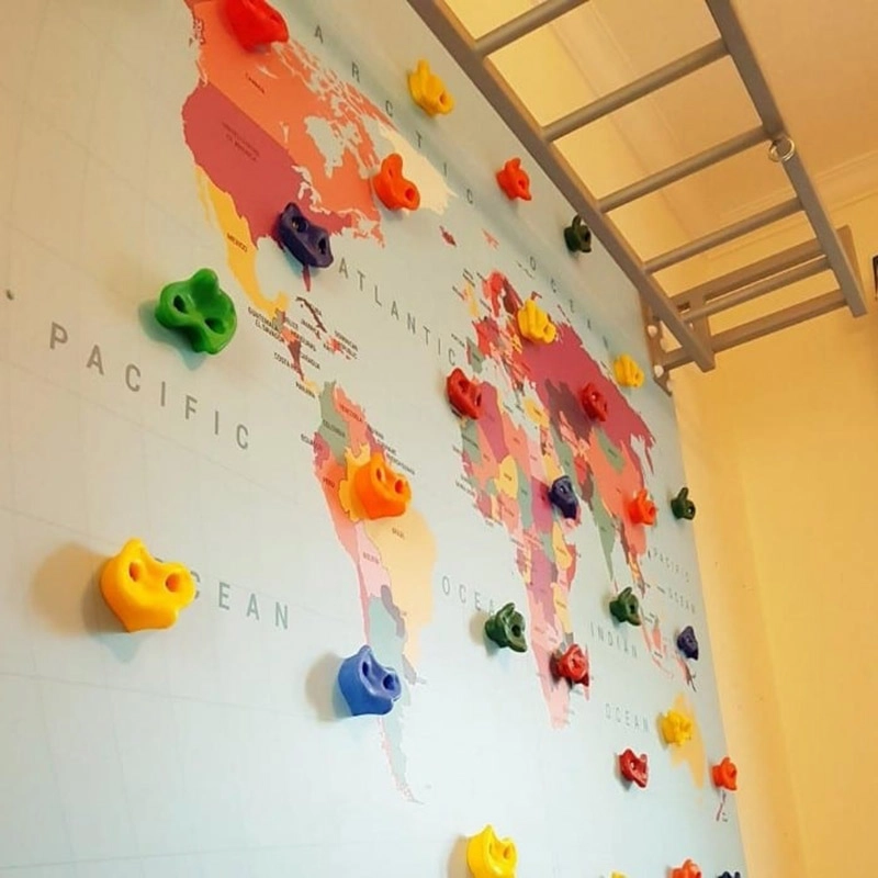 Climbing Wall - Mountain Graphic Monkey Bars 2 Panel