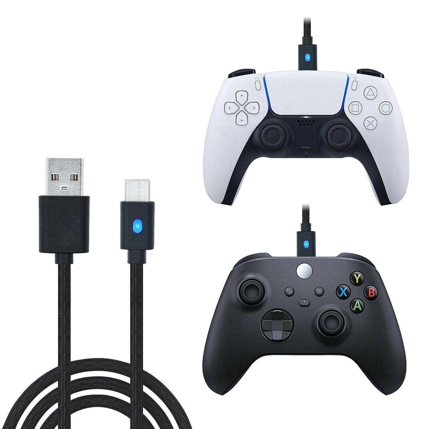 Charge Cable USB-C to USB-C 3m Braided