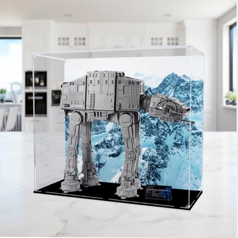 Clear Acrylic Display Case - for 75313 Black Bottom+Top