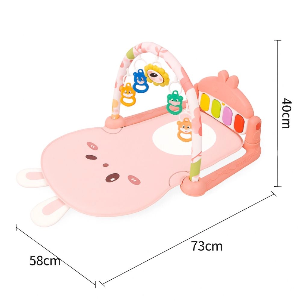 Cute Rabbit Baby Play Gym - Rabbit-themed 0 +
