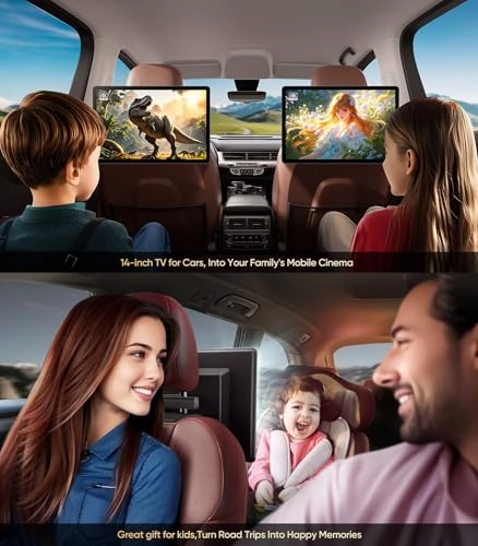 Car TV Headrest Monitor - 14 inch