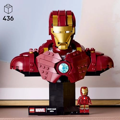 Iron Man MK4 Bust (76327) - 436 Pieces Minifigure