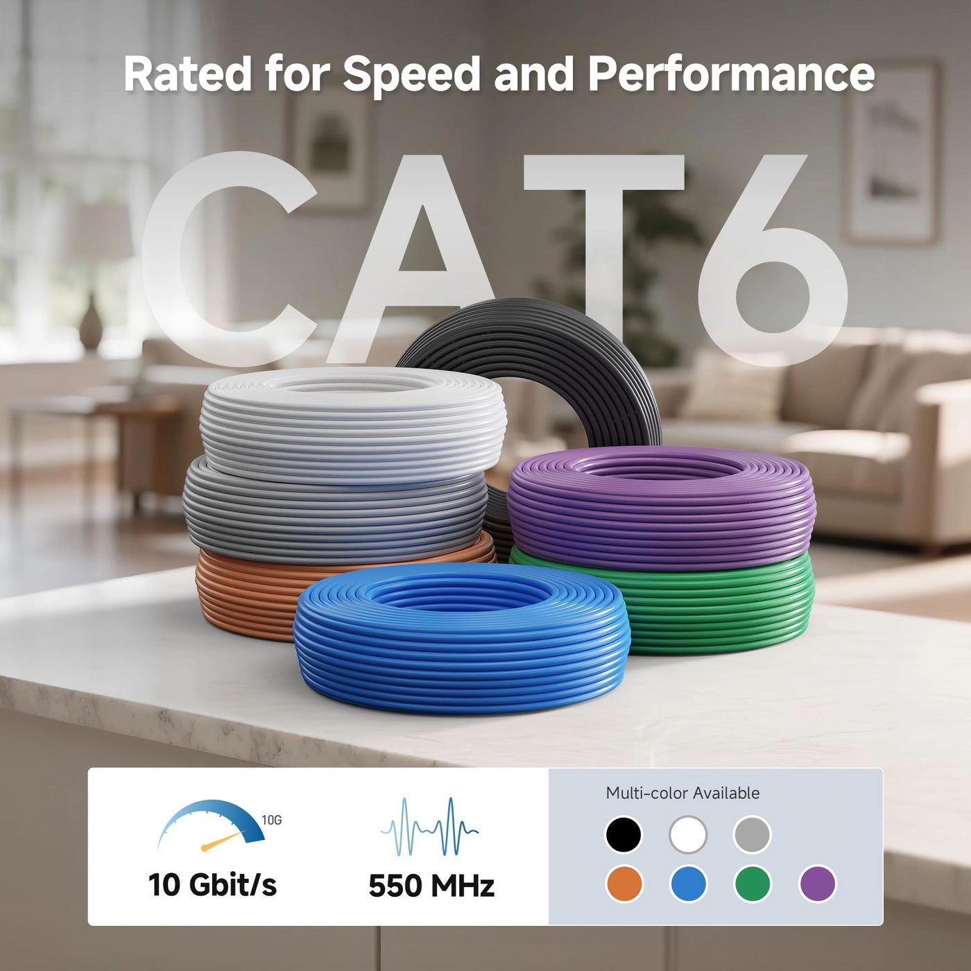 Cat6 Cable - 500ft