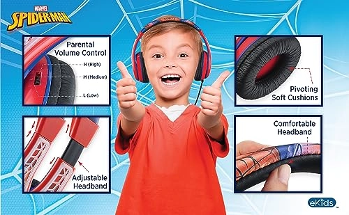Spiderman Headphones Wired Headphone