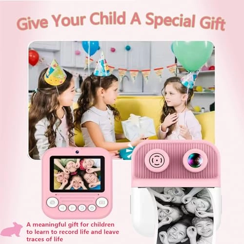 Kids Digital Camera With Instant Print - 48MP 1080P