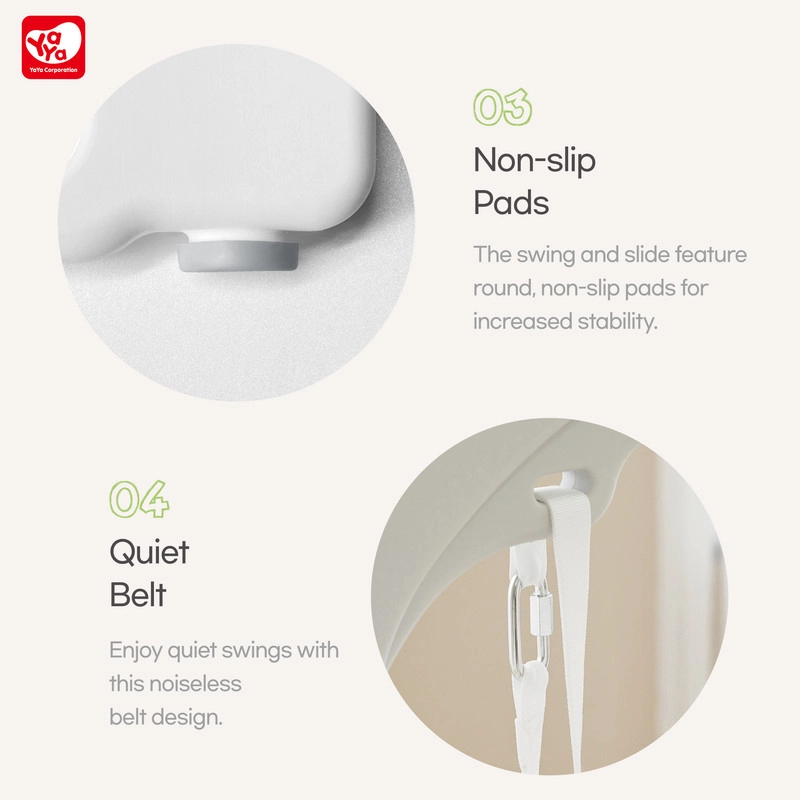 2-in-1 Slide With Swing Set - Suitable for 2 to 6 years